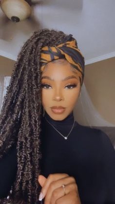 Badass Poses, Pretty Locs, African Hair Wrap, Natural Afro, Pregnancy Pictures, Braided Scarf, Braiding Styles, Hair Wrap Scarf