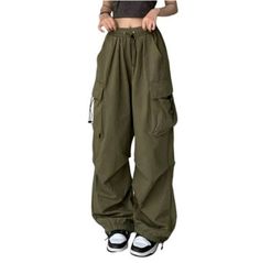 Celana Kargo, Cargo Pants Streetwear, Women Sweatpants, Casual Cargo Pants, Pants Y2k, Y2k Pants, Pants Baggy, Baggy Cargo Pants, Streetwear Mode