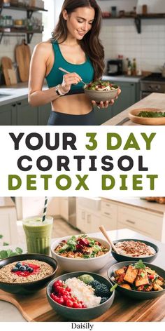 Do you want to lower your cortisol levels, get your adrenals in balance and looking for natural ways you can do it with food? We've shared all of the cortisol lowering foods you need to know to reduce cortisol levels and a 3 day cortisol diet to stop that cortisol belly! Save this pin to come back to when your body needs a cortisol reset! Foods To Reset Your Gut, How To Reset Your Cortisol Levels, Yoga For Cortisol, Cushings Diet, Cortisol Lowering Recipes, High Cortisol Foods, Stretches To Lower Cortisol, Foods To Help Lower Cortisol, Gallbladder Diet Meal Plan