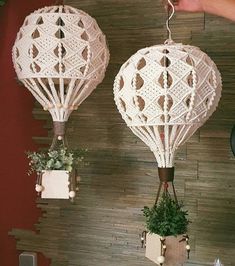 Macrame Light, Macrame Designs, Plant Hanger Macrame, Macrame Knots Pattern, Kraf Diy