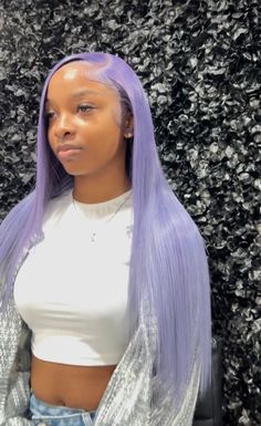 Creative Hair Color, Quick Natural Hair Styles, Purple Wig, Dyed Hair Inspiration, Pretty Hair Color