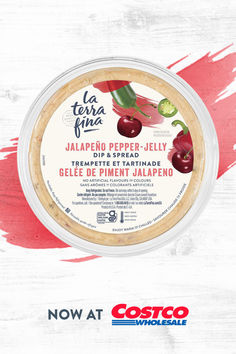 🎉 Big News, East Canada! 🎉

Our Jalapeño Pepper-Jelly Dip & Spread is now available at Costco in your region for a limited time! Sweet, spicy, and perfect for holiday appetizers or adding a little kick to your favorite dishes. 🌶️✨ Fresh Dips, Pepper Jelly Dip, Costco Canada, Jalapeno Pepper Jelly, Delicious Quiche, Pepper Jelly, Holiday Appetizers, Big News