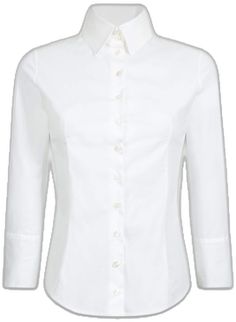 Elegant Fitted Top With Back Button Closure, Classic Fitted Shirt With Back Button Closure, Formal Fitted Shirt With Back Button Closure, Fitted Long Sleeve Shirt With Back Button Closure, Modern Slim Fit Button-up Tops, Fitted White Shirt With Back Button Closure, White Fitted Shirt With Back Button Closure, Modern Fitted Cotton Shirt, White Fitted Top With Back Button Closure