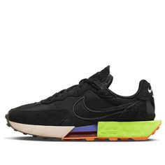 (WMNS) Nike Fontanka Waffle 'Black Volt' DC3579-001 (SNKR/Casual) Nike Fontanka Waffle, Nike Fontanka, Stylish Sneakers, Perfect Pair, Waffles, Your Perfect, Nike, Sneakers, Black