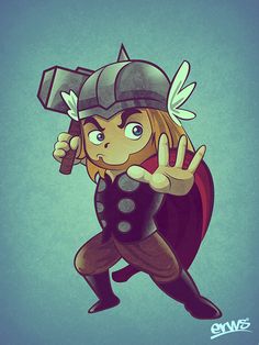 Thor Odinson by Martin Erws, via Flickr Thor