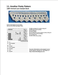 the crochet pattern is shown with instructions