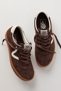 Shop our Vans Sport Low Suede Sneakers at FreePeople.com. Boho clothing for the creative spirit- free worldwide shipping. Shoes For School, Suede Trainers, Brown Fits, Fandom Outfits, Green Fits, Swag Shoes, Fashion Mistakes, Vans Sneakers, Style Mistakes