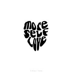 the word more selte cove written in black ink on a white background