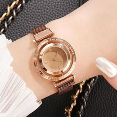 Rose Gold Magnet Ladies' Wristwatches – MyShoppingWall.com