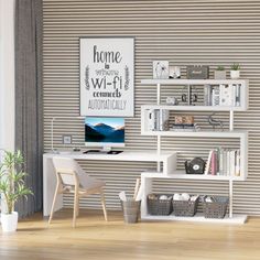 10% Off. HomCom Rotating Home Office Corner Desk and Storage Shelf Combo Nature Library, Computer Workstation Desk, Contemporary Office Desk, Desk Units, Modern Home Office Desk, Desk Workstation, Corner Desk Office, White Desk Office