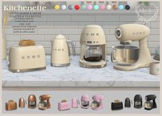 kitchenette coffee maker and mixer set for the home by tsimmers at tsimmers com