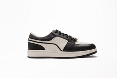 CALVIN LUO Black Square Toe Low Sneakers Material: 100% Leather. Lining: 100% Sheepskin/100% Rubber. Low Sneakers, Black Square, Square, Sneakers, Leather, Black