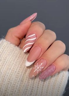 Nails, nail inspo, cute nails, nail ideas, nail design, almond nails trendy, white nails, pink nails, winter nails, pink winter nails, xmas nails, christmas nails, cute christmas nails, pink christmas nails, simple christmas nails, classy christmas nails, pink and white nails, snowflake nails, french nails, french tip, glitter nails, chic nails, baby pink nails, fall pink nails, fall nails inspo, fall nails, autumn nails, spring nails, christmas nails, pretty acrylic nails, spring acrylic nails, fall season nails, winter nails, november nails, december nails, nails 2024, summer nails, summer nails 2024, trendy nails, natural nail design, almond nail ideas, almond nail inspo, simple nails, classy nails, nail art, simple nails, beautiful nails, almond nails Classy Acrylic Nails, Oval Nails, Chic Nails, Best Acrylic Nails, Cute Acrylic Nails