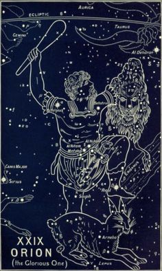 the zodiac sign virgor is depicted in this blueprint drawing by artist person