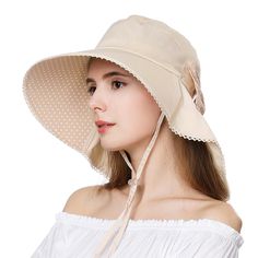 PRICES MAY VARY. SIZE - Small best fits for 55-56.5CM 21.6"-22.2"; Medium best fits for 56-58.5CM 22"-23"; Large best fits for 59-61CM 23.2"-24". DETACHABLE CHIN STRAP: adjustable for a better fit; won't blown off when it gets windy. SPF 50+: this sun hat has passed UPF 50+ test, it could block 97.5% or more of sun UV rays. Great ventilated to keep you cool in summer. WIDE BRIM: measures 4"-4.7" in length, is large enough to shade forehead, neck and cheeks from sun lights. Ponytail Hole - great Hats For Small Heads, Packable Hat, Trendy Hat, Wide Brim Sun Hat, Ponytail Hat, Winter Hats For Men, Summer Sun Hat, Sun Protection Hat, Sun Hats For Women