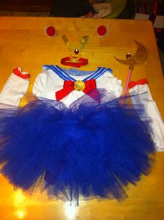 Halloween Toddler Party, Sailor Moon Party, Sailor Moon Birthday, Moon Outfit, Sailor Party, Sailor Moon Costume, Saylor Moon, Moon Costume, Sailor Moon Outfit