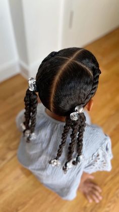 Natural Girl Hairstyles, Natural Kids, Kid Hairstyles, Kid Hair, Lil Girl Hairstyles, Kids Curly Hairstyles