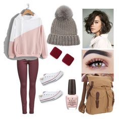 "Untitled #5" by baileysalazar on Polyvore featuring Eugenia Kim, JDY, Vagabond Traveler, OPI and Converse Eugenia Kim, Converse, Perfect Clothing, Outfit Accessories, Polyvore