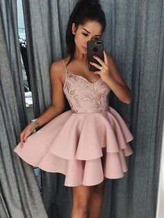 #alinepromdresses #custommadedresses #dnw #googleshopping #minipromdresses #partyeventdresses #productoptioncolorswatchstretchsatin #promdresses #satinpromdresses #shortpromdresses #sleevelesspromdresses #spaghettistrapspromdresses #strapspromdresses Short Mini Dresses, Short Noir, Mini Homecoming Dresses, Satin Homecoming Dress, Cheap Homecoming Dresses, Pink Party Dresses, Pink Homecoming Dress, Party Events, Short Homecoming Dress