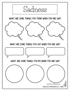 Emotion Worksheets — A Ducks Therapist Therapy Topics, Social Work Interventions, School Psychology Resources, School Based Therapy, Counseling Tips, School Guidance Counselor, Coping Skills Activities, Journal Prompts For Kids, Guidance Counselor