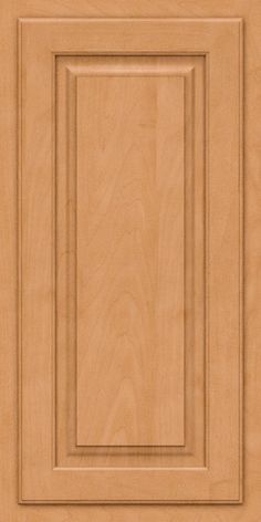 an unfinished cabinet door with wood grained finish