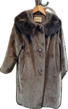 Brown Faux Fur Coat, Vintage Chocolate, Womens Jackets, Faux Fur Coat, Chocolate Brown, Fur Coat, Faux Fur, Jackets & Coats, Jackets For Women