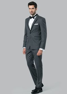 Tuxedos & Suits Groom's Tuxedo With Notch Lapel, Gray Notch Lapel Tuxedo For Formal Occasions, Gray Notch Lapel Tuxedo For Formal Events, Gray Tuxedo Suit For Formal Occasions, Gray Notch Lapel Tuxedo For Semi-formal Events, Semi-formal Gray Tuxedo With Notch Lapel, Gray Notch Lapel Tuxedo For Semi-formal Occasions, Gray Notch Lapel Tuxedo, Tailored Gray Tuxedo For Formal Occasions