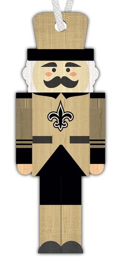 Fan Creations Holiday Home Decor New Orleans Saints Nutcracker Ornament Nut Cracker, Nutcracker Ornaments, New Orleans Saints, Holiday Home Decor, Nutcracker, Team Spirit, Favorite Team, Holiday Home, Team Logo