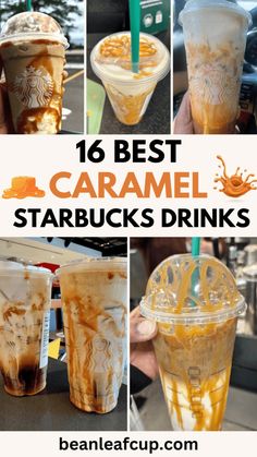 the best caramel starbucks drinks to drink this summer