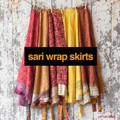 Vintage Style (They Are Brand New+ Sealed)- Silk Sari Double Layer Reversible Wrap Skirts Or Cotton Hippie Wrap Skirts. Styling Options Are Endless! Wear Them As A Skirt, Dress, Top, Halter, Apron, Etc. They Roll Up Easily To Pack & Are Perfect For Traveling Because Of Their Versatility. Handmade In India 100% Cotton Or Two Layer Silk Reversible 36” Length Wrap Skirt Adjustable Waist That Fits Up To 44” Bohemian Hippie Gypsy Anthropologie Free People Chic Trendy Convertible Vintage Indian Wrap Skirt, Long Silk Skirt, Silk Skirts, Skirts Wrap, Everyday Skirts, Sari Skirt, Silk Wrap Skirt, Kantha Throw Blanket, Chic Bedding