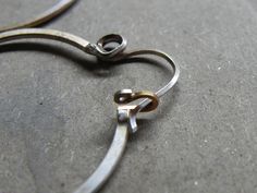 Hoop Earrings Diy, Metal Smithing, Soldering Jewelry, Mens Silver Necklace, My Good