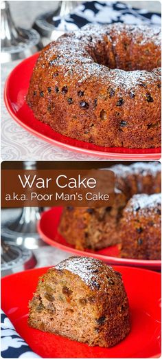 War Cake ...a.k.a. Poor Man's Cake. Easy & inexpensive to make with simple ingredients! Another Holiday fave that's great any time of year! Poor Man Cake Recipe, Poor Mans Cake, Poor Man's Cake, Newfoundland Recipes Christmas, Poor Mans Cake Recipes, Poor Man’s Cake Recipe, Poor Man Cookies, Poor Man's Cake Recipe, Poor Man Bread