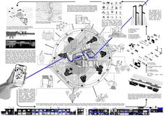 a diagram showing the various parts of a building and how they are connected to each other