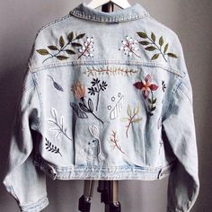 Cooler Look, Embroidery Fashion, Embroidery And Stitching