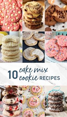 10 cake mix cookie recipes that are easy to make and delicious for the whole family