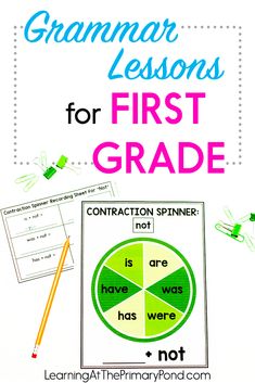 a poster with text that reads,'the best way to teach first grade is to use