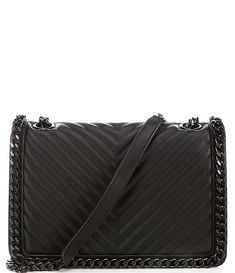 ALDO Greenwald Chain Border Crossbody Bag | Dillard's Black Quilted Wallet On Chain For Evening, Quilted Crossbody Wallet For Everyday Use, Everyday Quilted Crossbody Wallet On Chain, Valentines Luxury, Aldo Handbags, Aldo Bags, Quilted Crossbody Bag, Pretty Bags, How To Make Handbags