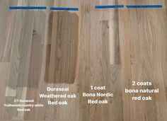 the different types of hardwood flooring are labeled