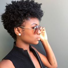 Cabello Afro Natural, Hair Goal, Twa Hairstyles, Tapered Natural Hair, Twisted Hair, Natural Hair Cuts, Tapered Hair, Natural Hair Short Cuts, Change Hair