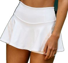 White Skort, Free People Activewear, Tennis Skort, Free People Skirt, Cute Preppy Outfits, J Cole, Free People Movement, Fp Movement, Flowy Skirt