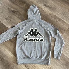 Kappa Kontroll Hoodie “New York Ballers” Size Small New With Tags Hooded Fleece Hoodie With Logo Print, Casual Fleece Hoodie With Logo Print, Casual Hooded Hoodie With Logo Print, Winter Outdoor Hoodie With Logo Print, Gray Hooded Sweatshirt With Logo Print, Logo Print Hoodie Sweatshirt For Outdoor, Hoodie Sweatshirt With Logo Print For Outdoor, Outdoor Hoodie Sweatshirt With Logo Print, Blue Hoodie Men