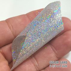 Silver Prism is an extra-fine silver glitter with dazzling holographic sparkles. This extra fine glitter is great for cosmetics, nail art, glitter tattoos, hair glitter, glitter eyeliner, raves, festivals, pixie dust, making soaps, making candles, tumblers, glitter pens and so much more. Extra-fine hex cut glitter, Size .008 inches, 1/128", .2mm, 200 microns Non-toxic Eco-friendly Non-metallic PET UV, water, solvent and temperature resistant Made in the USA Ingredients: Loose Glitter (Acrylic Po Sparkling Metallic Craft Supplies For Parties, Sparkling Metallic Craft Supplies For Party, Metallic Shimmer Craft Supplies For Party, Silver Shimmer Craft Supplies For Gifts, Glitter Eyeshadow Silver, Polymer Plastic, Glitter Eyeliner, Glitter Tattoo, Cosmetic Glitter