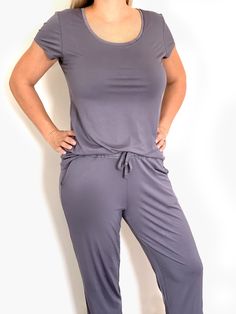 Our new arrival of luxury sleepwear is here and in-stock! Our new luxury short sleeve two piece loungewear set is cozy, comfortable and has a classic fit. Great to wear as pajamas or loungewear around the house. The super soft fabric and the satin trim details make this sleepwear elegant and luxurious to wear. Made from silky-soft bamboo for all day comfort. Buttery soft fabric that feels silky-smooth to skin and flatters all figures well. Elastic waist pants with drawstring for added comfort an Comfortable Solid Color Soft Touch Sleepwear, Casual Soft Touch Solid Color Sleepwear, Super Soft Spring Sleepwear, Comfortable Relaxed Fit Short-length Sleepwear, Winter Sleepwear For Relaxation, Super Soft, Two Piece Loungewear, Luxury Sleepwear, Bamboo Pajamas, Gifts For Your Sister