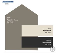 an image of the same color scheme for a house