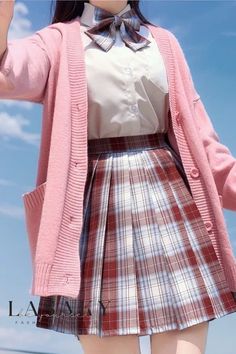 Lasaky - Stylish Long-Sleeved Sailor-Inspired Pleated Uniform Skirt for Women School Skirt Outfits, 70 Pattern, Autumn Kawaii, Rosabella Beauty, Uniform Skirt, Preppy Skirt, School Uniform Outfits, Outwear Fashion, Japan Outfit