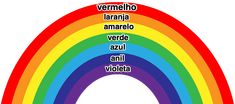 a rainbow with all the words in different languages