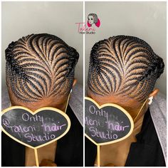 Fish Bone Hair Styles, Fish Bone Hairstyles Plaits, Small Lines Hairstyle, Free Hand Plaiting Natural Hair, Cornrow Updo On Natural Hair, Cornrow Updo, Cornrows Natural