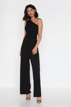 Jumpsuit Dressy, Graduation Outfit, Dinner Outfits, Party Outfits, Formal Outfit, Fancy Outfits, Wide Leg Jumpsuit, Black Jumpsuit