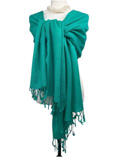 This is a light weight all season wool shawl. This versatile shawl can be used to dress up an outfit for a special evening, as wedding favors, travel wrap or as a neck scarf in the winter. Easy to carry anywhere, perfect for when you need it at a restaurant or at the office in air conditioning or a cool summer evening. Effortlessly give a dress a new look by simply adding this shawl. A must have when you travel! Measures 26"Wide x 74"Long COLOR MATCHING/ACURACY The color is very close however is Formal Shawl, Travel Wrap, Bridal Cover Up, Wool Shawl, Pashmina Shawl, Neck Scarf, Summer Evening, Neck Scarves, Shawls And Wraps