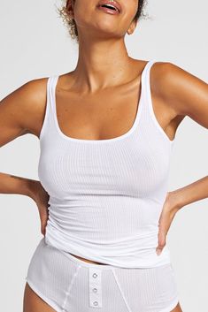 Whipped A-Top in White | Women's White Tank Tops - Women's Tops Luxury White Women's Tank Top, Luxury White Tank Top For Spring, Luxury White Tank Top For Women, Affordable White Feminine Tank Top, Cheap Tank-style Summer Intimates, Affordable White Nordstrom Tops, Affordable Fitted Tank Top With Built-in Bra, Affordable Versatile Tank Top With Built-in Bra, Luxury Summer Top With Vertical Stripes